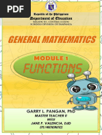 Department of Education: Garry L. Pangan, PHD