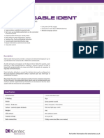 DS60 Addressable Ident Datasheet