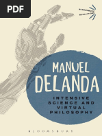 Manuel Delanda Intensive Science Virtual Philosophy PDF