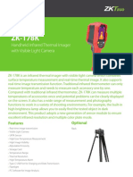 Handheld Infrared Thermal Imager With Visible Light Camera: Features Optional