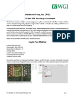 WGI FireFLY6 PRO RTK Accuracy Assessment