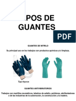 Tipos de Guantes