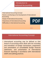 International Accounting: Highlights