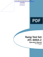 Ramp Test Set ATC-600A-2: Operation Manual