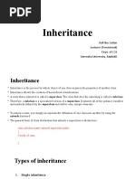 7. Inheritance slide java