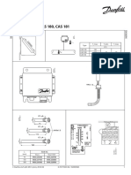 Thermostat Types CAS 178, CAS 180, CAS 181: Installation Guide