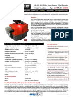 J3C-S55-BSR 55Nm Smart Electric Valve Actuator Failsafe Function Type: Model