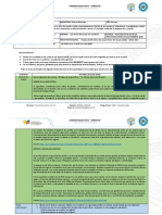 PROGRAMACIÓN ANALÍTICA CIENCIAS NATURALES 9 - Semana 10