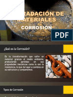 Degradación de Materiales - Corrosión PDF