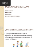 Unidad IV Desarrollo Humano