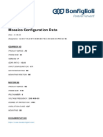 Mosaico Configuration Data: Gearbox As