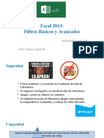 Lab 10 - Filtros Básicos y Avanzados en Excel Prof. Dennis A.