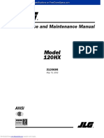 Model 120HX: Service and Maintenance Manual