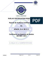 ISO 9001 Auditoría certificación inicial 4PACK