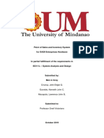 IS311 SAD Final Document Cirunay - Guiraldo - Macapala - Point of Sales and Inventory System For DA28 Enterprises Hardware