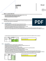 Excel Skills For Business: Intermediate II: Week 3: Automating Lookups