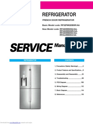 HAIER hrf183, PDF, Refrigerador