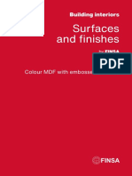Surfaces and Finishes - Coloured MDF With Embossed Textures PDF