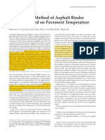 Probabilistic Method of Asphalt Binder Selection Based On Pavement Temperature