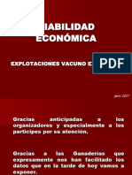 La Viabilidad Económica de Las Explotaciones. D. Antonio Ripolles