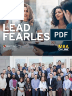 UMD MBA Brochure PDF