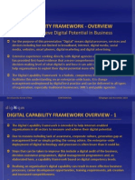 Digital Capability Framework Overview