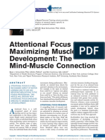 Attentional Focus For Maximizing Muscle (NSCA Paper)