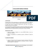 Curso Evaluador Modelo Norsok