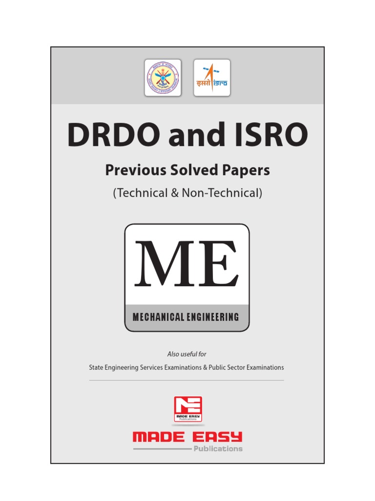 Mechanical Drdo Isro Pdf