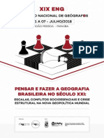 Comissão Científica do XIX Encontro Nacional de Geógrafos