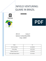 Greenfield Venturing: Square in Brazil