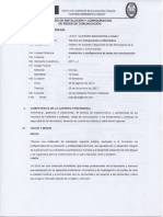 Instalacion y Configuracion de Redes de Comunicacion