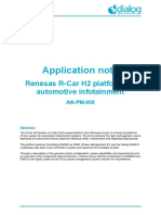 Application Note: Renesas R-Car H2 Platform For Automotive Infotainment