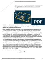 Hall-Effect Current Sensing Replaces Shunt-Resistive Measurements - Electronics EETimes