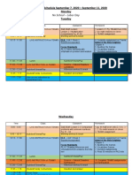 September 7-11 Lesson Plans