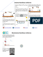 Movimiento Rectilíneo Uniforme MRU - Ejercicios Resueltos PDF.pdf