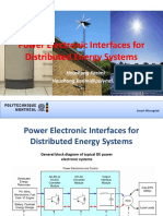 Power Electronics Interfaces Distributed Energy Systems