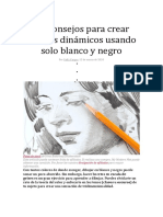 10 Consejos para Crear Dibujos Dinámicos Usando Solo Blanco y Negro PDF