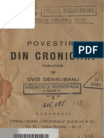 Povestiri Din Cronicari (1920) - Ovid Densusianu
