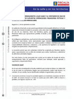 Comunicado Acusación Formal A Saab PDF