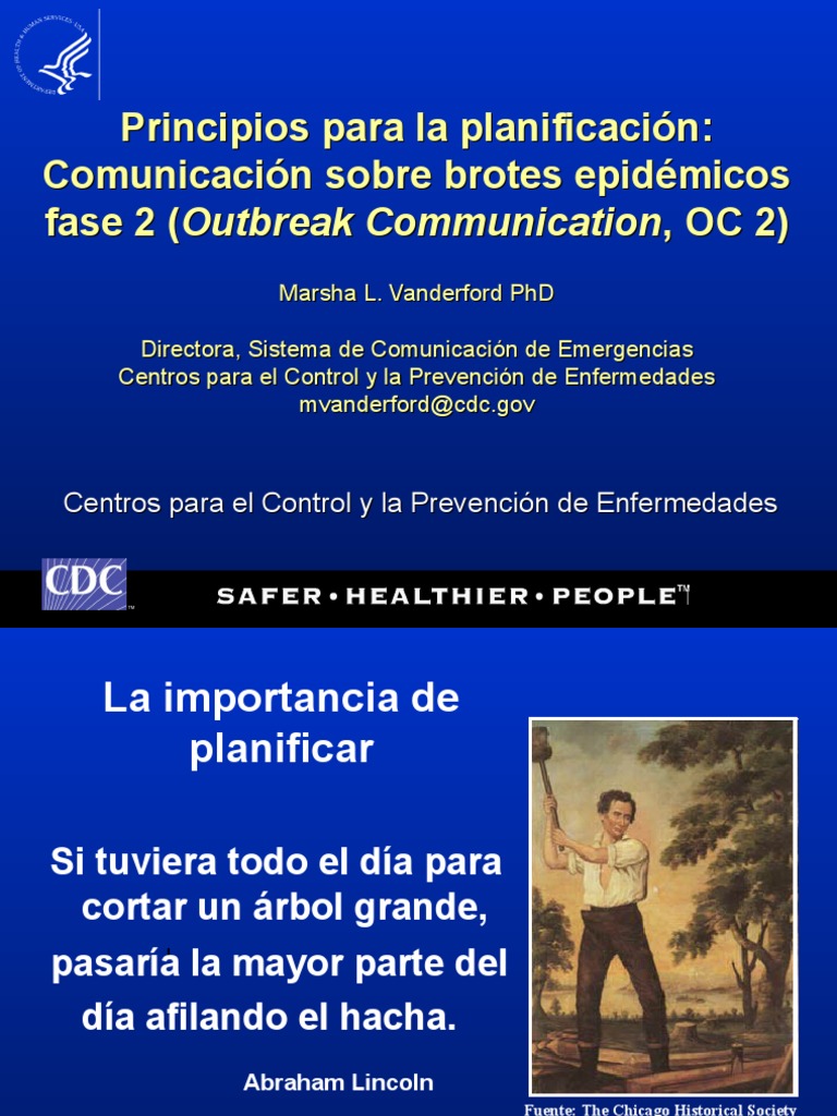 Pan Meeting CDC PresentationSp PDF Ántrax Especialidades Medicas