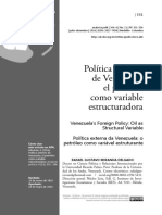 Dialnet PoliticaExteriorDeVenezuela 5720192
