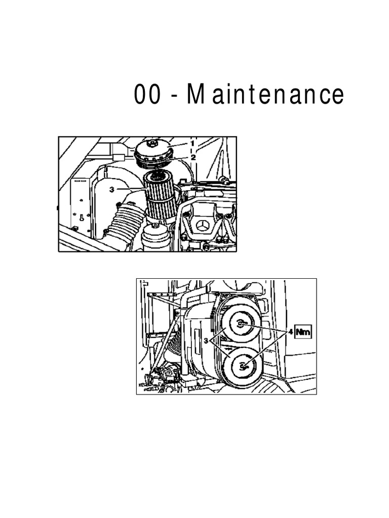 00 Maintenance | PDF | Truck | Motor Oil