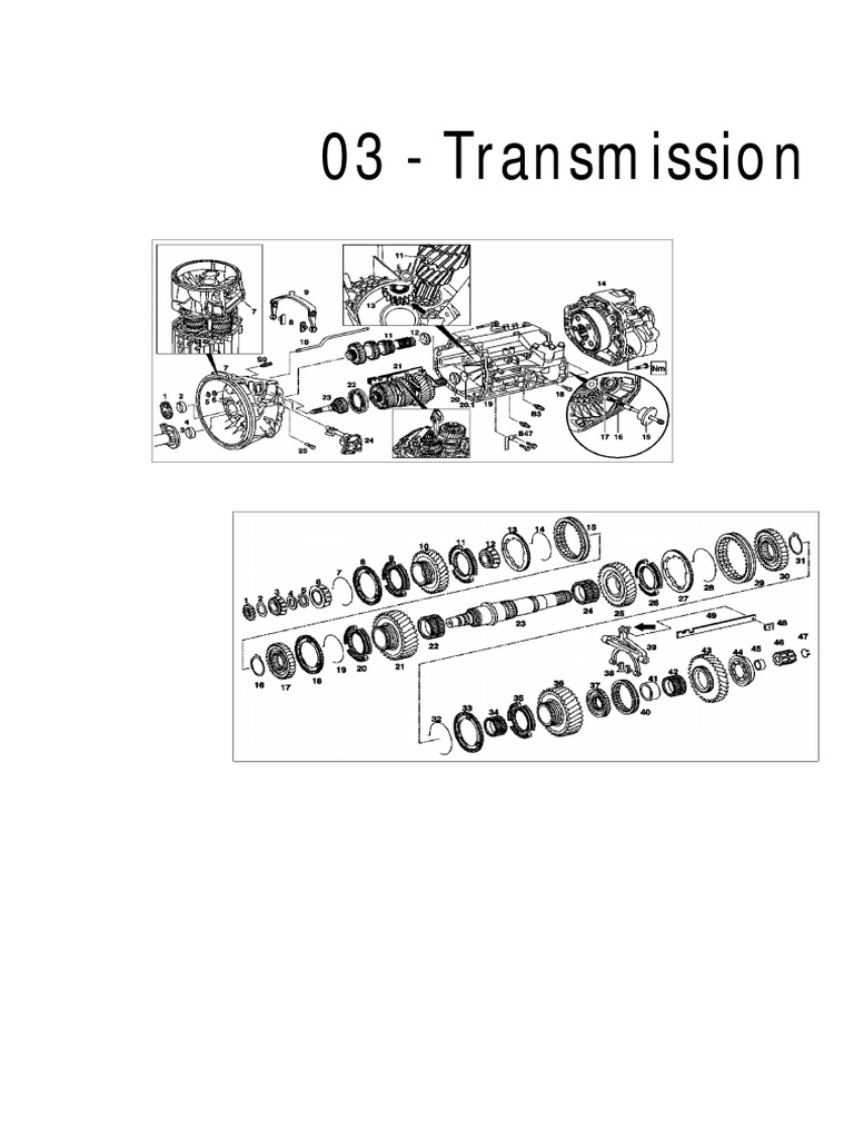 03 Transmission | PDF | Transmission (Mechanics) | Clutch