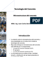 Microestructura del concreto