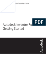 Autodesk Inventor Fusion: Getting Started
