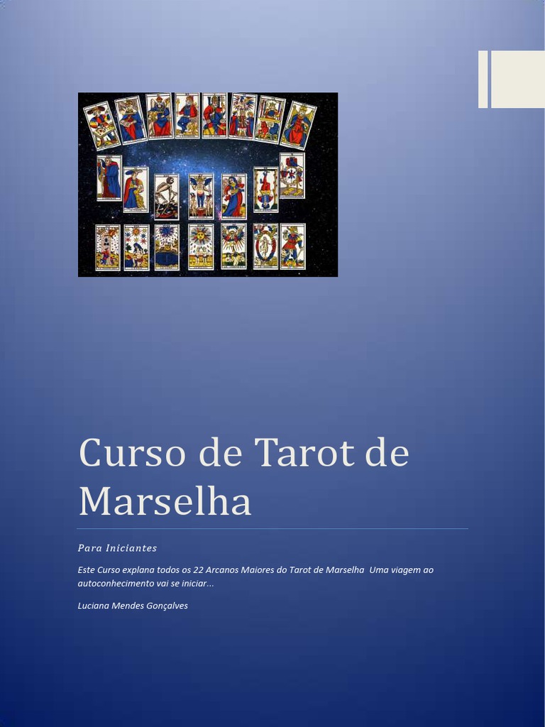 Apostila Curso de Tarot de Marselha | PDF | Tarô