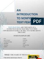 Text Feature Introductory Powerpoint