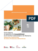 Guia de Trazabilidad Sector Alimentario Navarra PDF