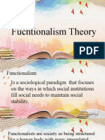 Fucntionalism Theory: By: Aireen Olinda